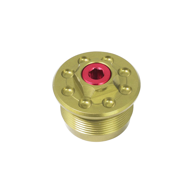 GENUINE TECH TRIALS FORK PRE LOAD ADJUSTER LEFT HAND STEEL STANCHIONS