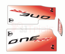GENUINE TRS ONE RR FORK STICKERS- 2024