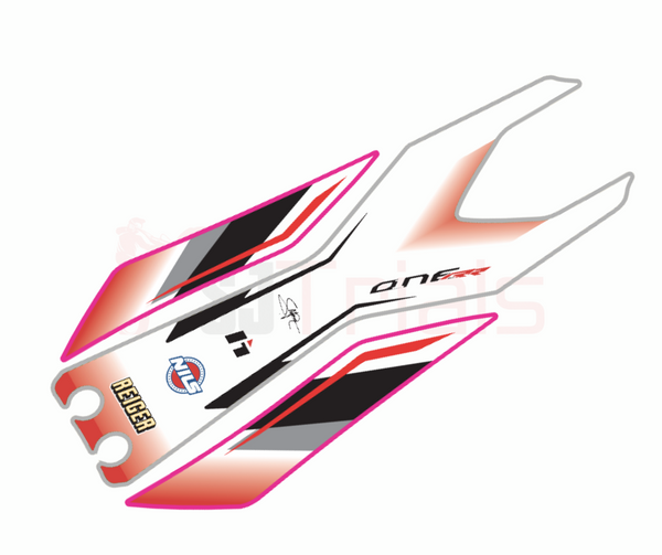 GENUINE TRS ONE RR TANK STICKER- 2024