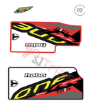 TRS FRONT FORK STICKERS- 2026RR