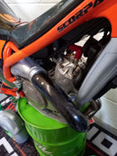 JITSIE SCORPA SHERCO CARBON FIBRE EXHAUST PIPE GUARD