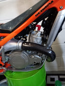 JITSIE SCORPA SHERCO CARBON FIBRE EXHAUST PIPE GUARD