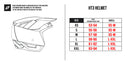 JITSIE HT3 HELMET INTERIOR AND CHEEK PADS