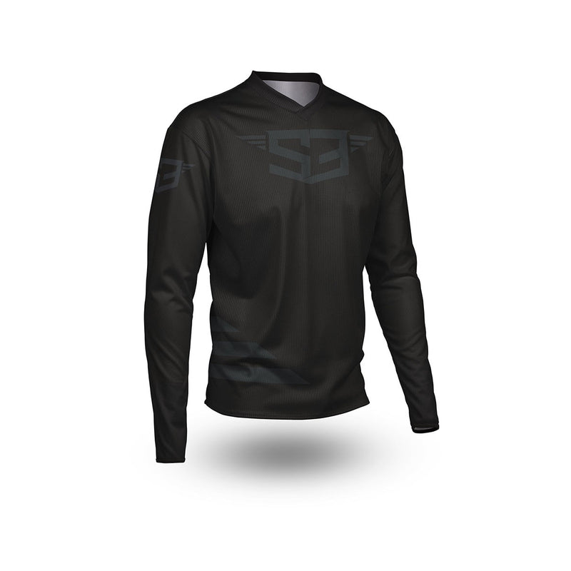 S3 BLACK COLLECTION TRIALS SHIRT