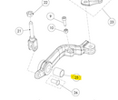 TRS REAR BRAKE PEDAL GLACIER BUSH