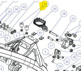 SILENT BLOCK RADIATOR / EXHAUST MOUNTING RUBBER / FUEL TANK