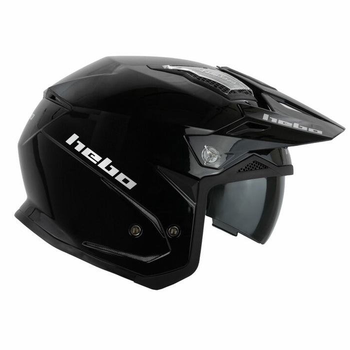 HEBO ZONE 5 MONOCOLOUR TRIALS HELMET V6