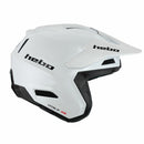 HELMET ZONE PRO MONOCOLOR WHITE TRIALS HELMET