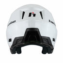 HELMET ZONE PRO MONOCOLOR WHITE TRIALS HELMET