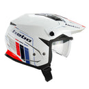 HEBO ZONE 5 TRIALS HELMET RED WHITE BLUE