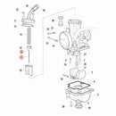 KEIHIN PWK 28 TRIALS CARBURETTOR NEEDLE & CLIP ASSY