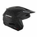 HEBO ZONE RACE CARBON FORGED MATT BLACK TRIALS HELMET