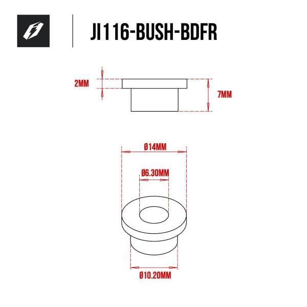 BETA EVO FRONT BRAKE DISC BUSHES