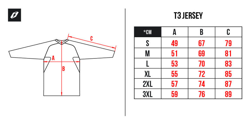 JITSIE JERSEY T3 AIR SOLID