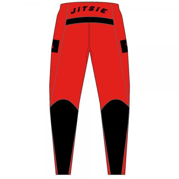 JITSIE PANTS L3 SOLID - BLACK OR RED