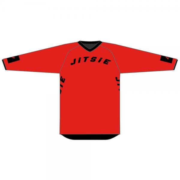 JITSIE JERSEY L3 SOLID - BLACK OR RED