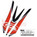 GENUINE BETA EVO FRONT MUDGUARD STICKER- 2019