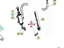 BETA EVO 80 & REV 3 REAR BRAKE MASTER CYLINDER SEALS KIT