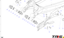 TRS SWINGING ARM BEARING KIT 2023RR ONWARD
