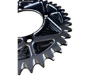 SJ TRIALS REAR SPROCKET- SOLID DESIGN FIM APPROVED
