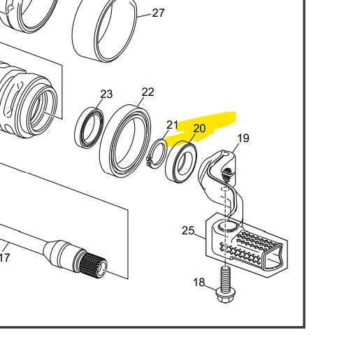 SCORPA / SHERCO SELECTOR SHAFT OIL SEAL