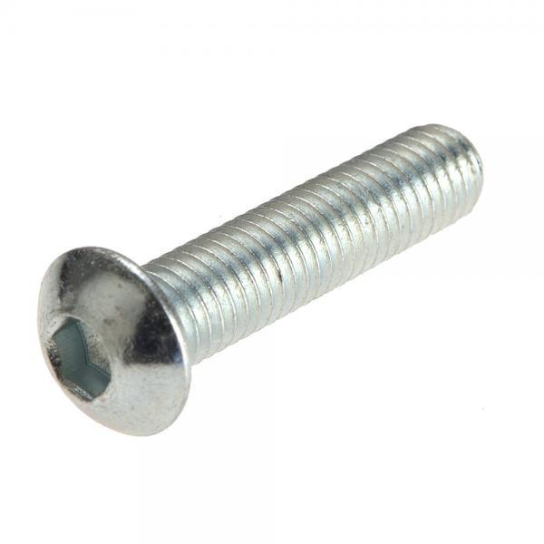 M6 X 35MM BUTTON HEAD SCREW- ZINC