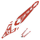 JITSIE BETA EVO FRONT & REAR MUDGUARD STICKER KIT 2015-2025