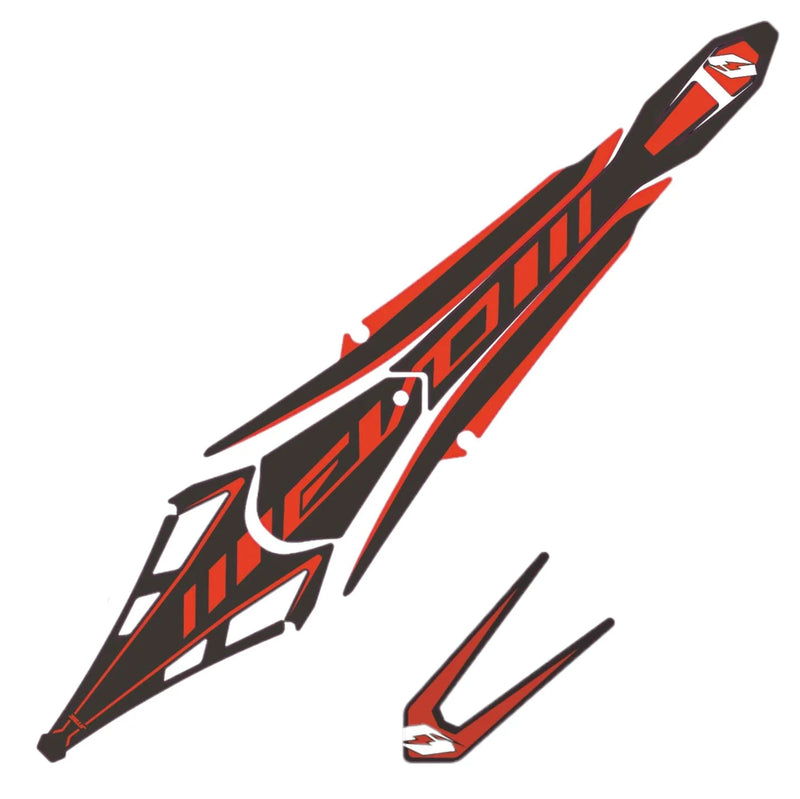 JITSIE BETA EVO FRONT & REAR MUDGUARD STICKER KIT 2015-2025