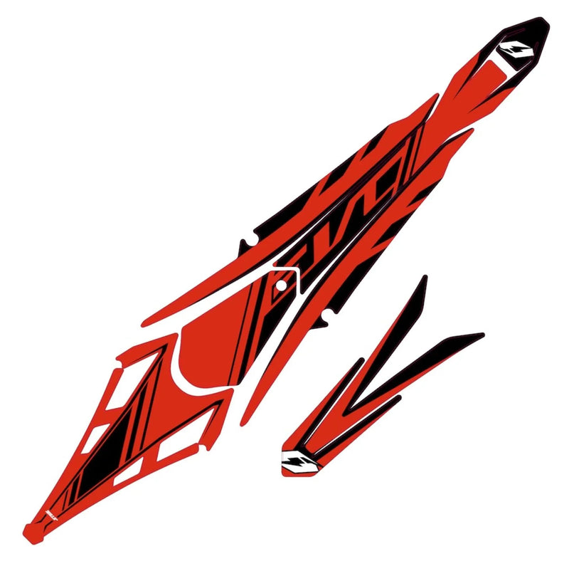 JITSIE BETA EVO FRONT & REAR MUDGUARD STICKER KIT 2015-2025