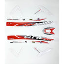 GENUINE TRS RR FRAME & SWINGING ARM STICKERS - 2024