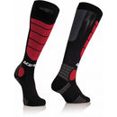 ACERBIS YOUTH SOCKS BLACK & RED
