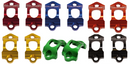 APICO AJP/BRAKTEC MASTER CYLINDER CLAMPS (6 COLOURS)