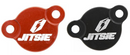 JITSIE BETA EVO REAR MASTER CYLINDER COVER RED OR BLACK
