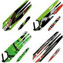 JITSIE VERTIGO FRONT & REAR MUDGUARD STICKER KIT (CHOOSE MODEL)