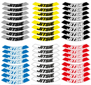 JITSIE 18 & 21" WHEEL RIM STICKER KIT FRESH DESIGN
