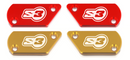 S3 BETA EVO BRAKE & CLUTCH MASTER CYLINDER COVERS