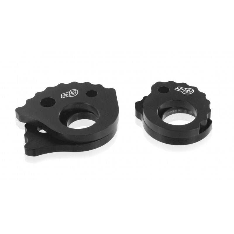 S3 CHARGO TRIALS BIKE CHAIN TENSIONER SNAIL CAM KIT (3 COLOURS)