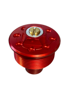 GENUINE TECH TRIALS FORK RIGHT HAND TOP CAP AND REBOUND ADJUSTER ALLOY FORKS