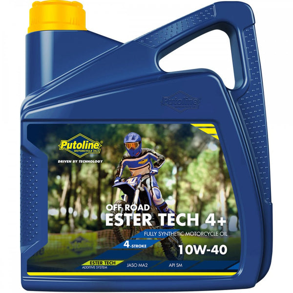 Putoline Ester Tech Off Road 4+ 10w/40 Aceite Motor 4 Tiempos 4 Litros