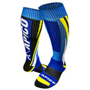 APICO TRIALS SOCKS ADULTS  BLUE/YELLOW