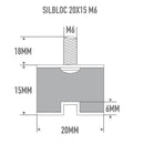 SILENT BLOCK RADIATOR / EXHAUST MOUNTING RUBBER / FUEL TANK