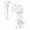 KEIHIN PWK 28 ALLEN BOLT SET (4)