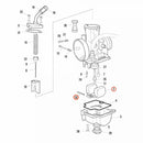 KEIHIN PWK 28 FLOAT AND PIN