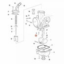 KEIHIN PWK 28 FLOAT VALVE CLIP 0405-013-1000