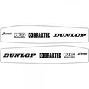 JITSIE BETA EVO SWINGING ARM DECALS  WHITE (2 STYLES)