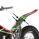 JUEGO DE 3 ARANDELA ESPACIADORES DE GUARDABARROS TRASERO JITSIE VERTIGO TRIALS ALUMINIO 2018 EN ADELANTE