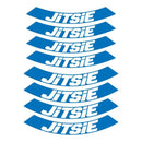 JITSIE 18 & 21" WHEEL RIM STICKER KIT FRESH DESIGN