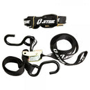 JITSIE TRIALS BIKE TIE DOWNS BLACK HEAVY DUTY