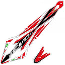 JITSIE BETA EVO FRONT & REAR MUDGUARD STICKER KIT 2015-2025