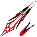 JITSIE BETA EVO FRONT & REAR MUDGUARD STICKER KIT 2015-2025